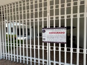 Una de las residencias del capo del grupo criminal La Barredora, en calle La venta, Fracc Campestre, Villahermosa
