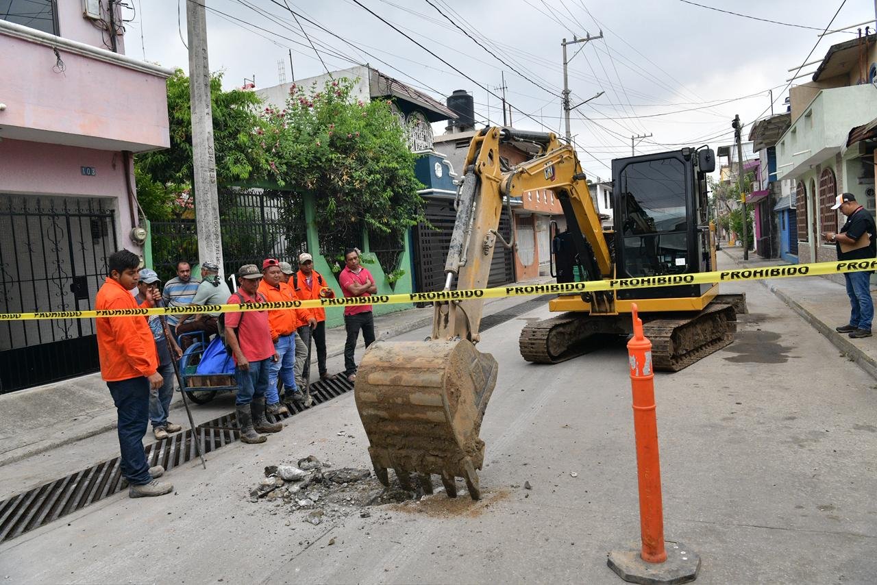 Inicio de obras de pavimentación en calles de la colonia Gaviotas Norte, con inversión de unos 21 millones de pesos